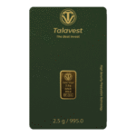 عکس شمش طلا 2.5 گرمی طلاوست