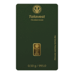 عکس شمش طلا 0.5 گرمی 24 عیار طلاوست